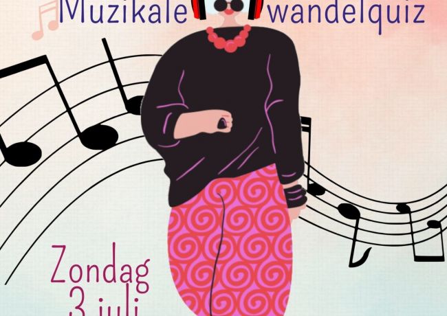 Muzikale wandelquiz door Berghem op zondag 3 juli