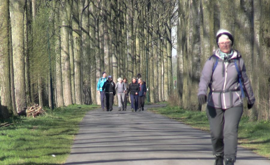 Geslaagde jubileumeditie Kloosterwandeltocht