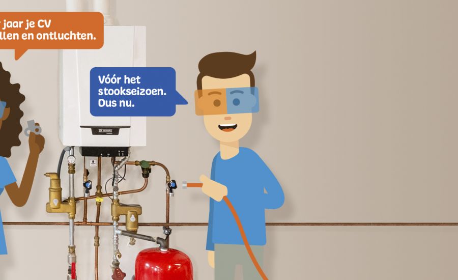 Je cv-ketel bijvullen en ontluchten voor stookseizoen begint