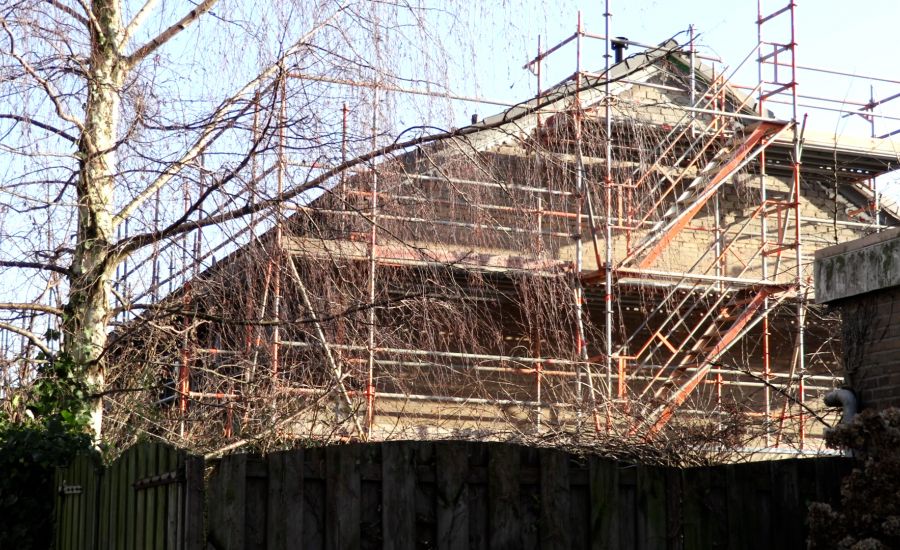 Ruim 50.000 euro schade door renovatiewerkzaamheden