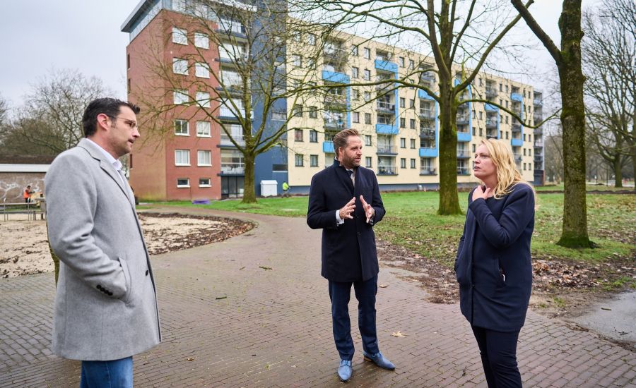 Minister Hugo de Jonge bezoekt de Ruwaard