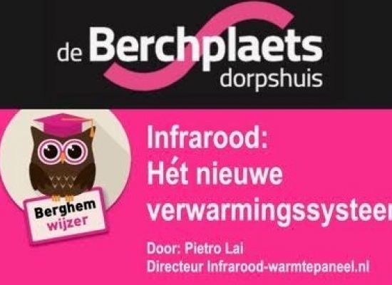 GEANNULEERD / Lezing: Infrarood, hèt nieuwe verwarmingssysteem