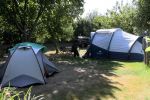 Volop toeristen op de Megense campings